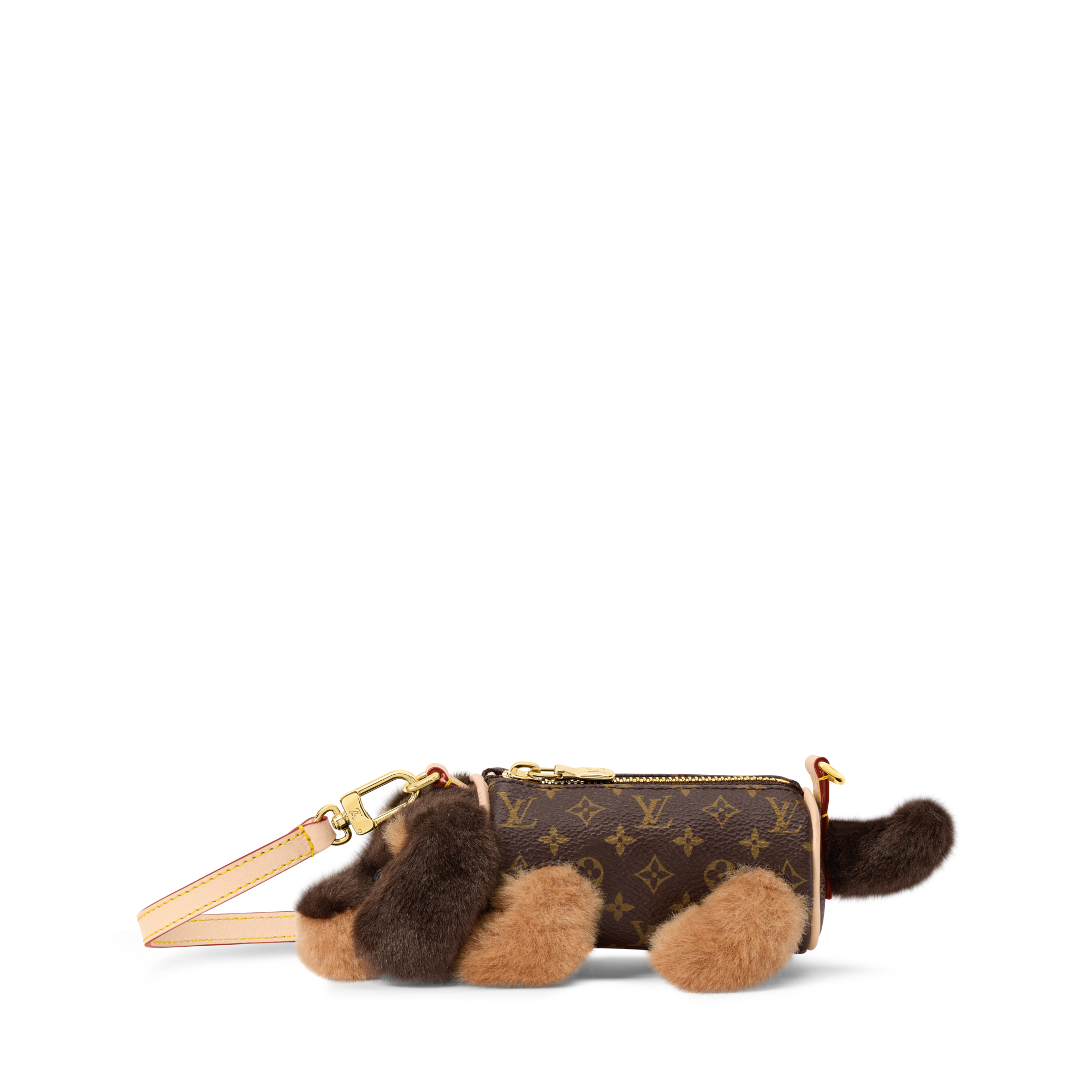 LV Dachshund Micro Bag Crossbody Bag Charm S00 - Women